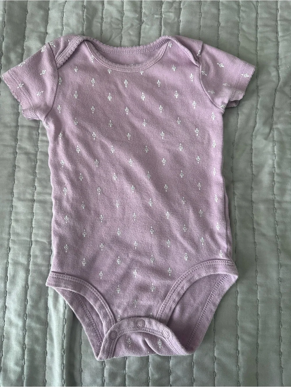Carter's 3-Pack Baby One-Pieces in Lavender, Yellow and Green